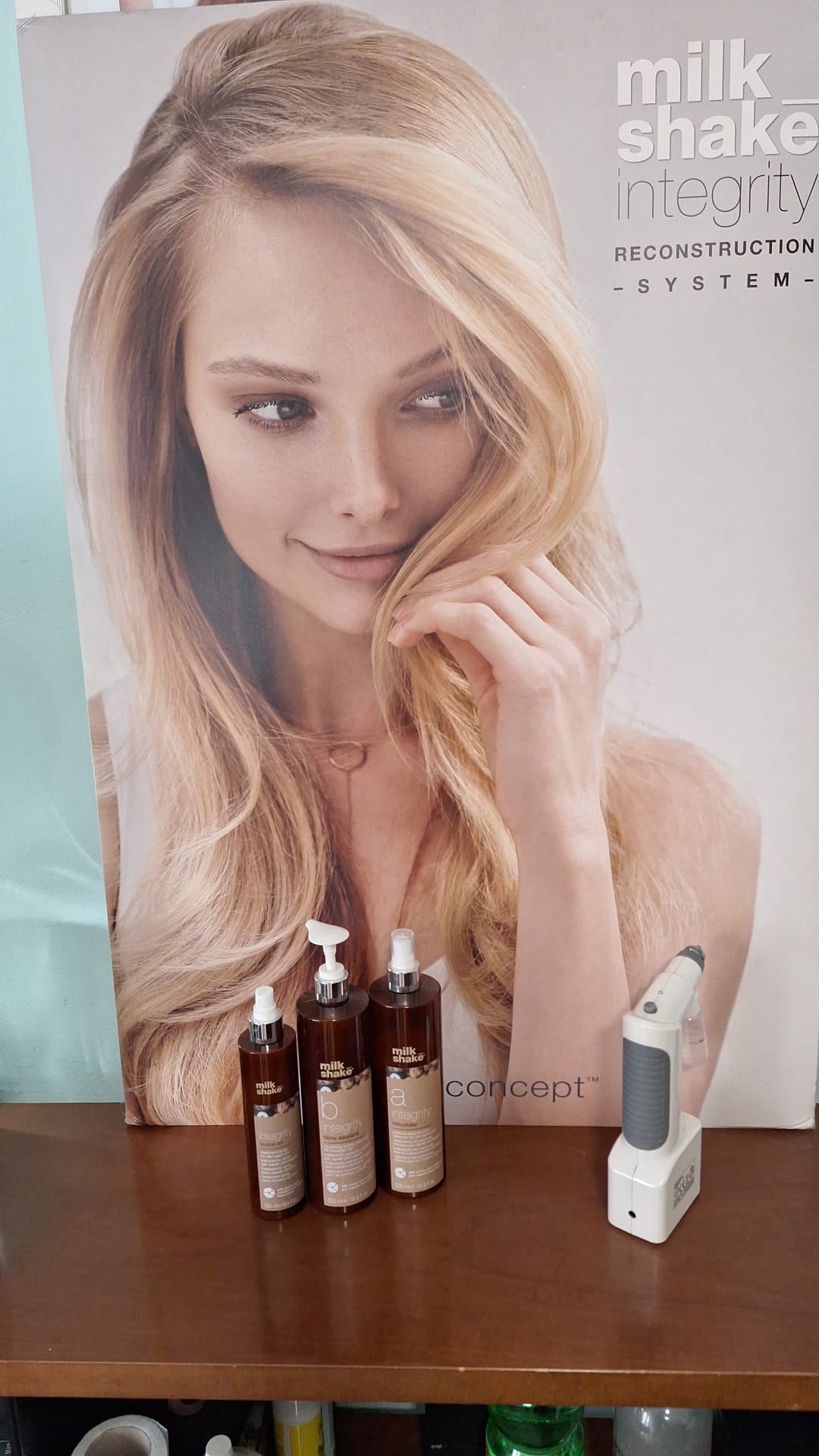 Trattamento di ricostruzione alla cheratina